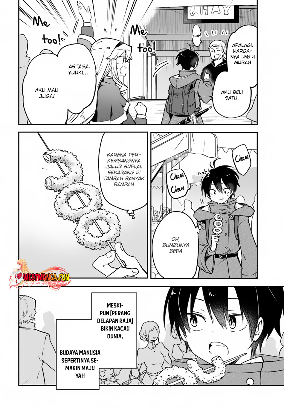 Henkyou Gurashi no Maou, Tensei shite Saikyou no Majutsushi ni naru ~Aisarenagara Nariagaru Moto Maō wa, Ningen o Shiritai~ Chapter 41 Gambar 8